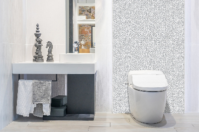 Revestimento de parede em pvc Mosaico cinza