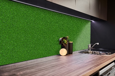 Revestimento parede cozinha moderna textura de grama decorativa