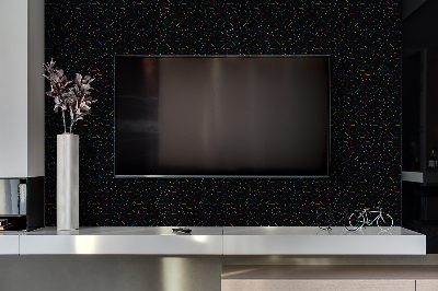 Revestimento de parede em pvc linhas coloridas decorativas