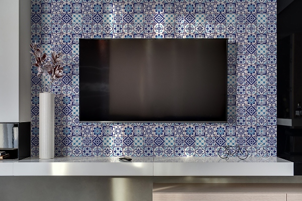 Revestimento parede cozinha moderna Padrão de azulejos