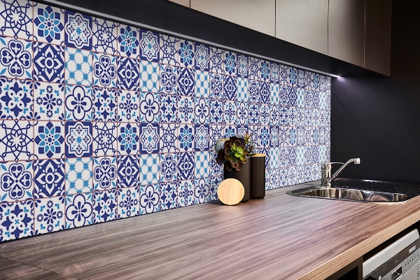 Revestimento parede cozinha moderna Padrão de azulejos