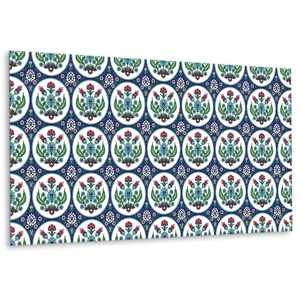 Revestimento de parede em pvc tulipas turcas