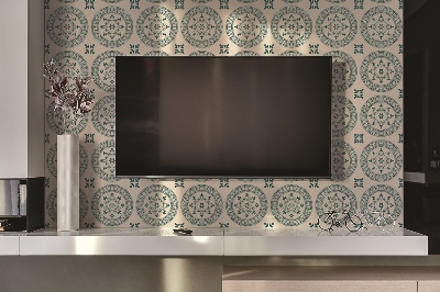 Revestimento de parede em pvc motivo oriental