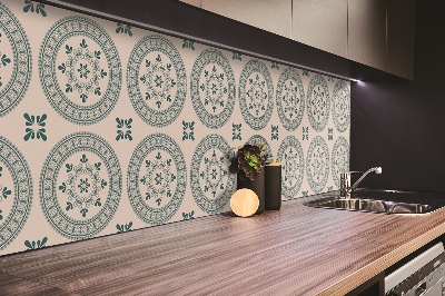 Revestimento de parede em pvc motivo oriental