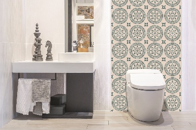 Revestimento de parede em pvc motivo oriental