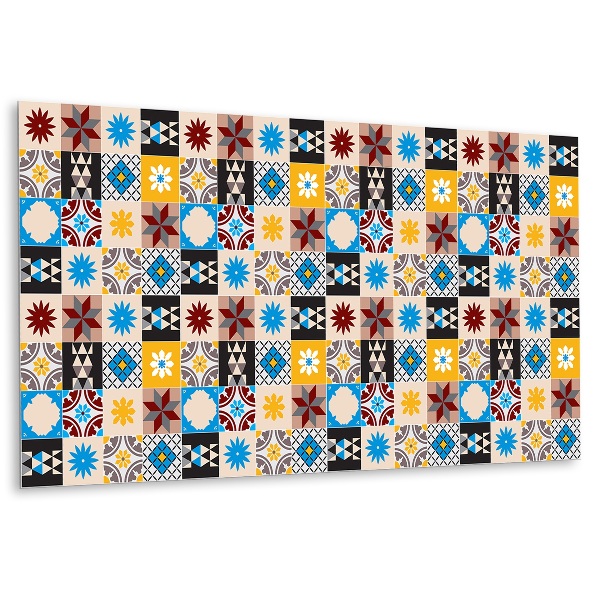 Revestimento parede cozinha moderna mosaico oriental