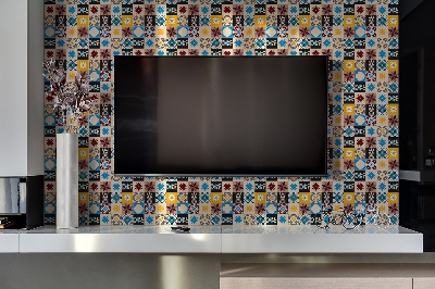 Revestimento parede cozinha moderna mosaico oriental