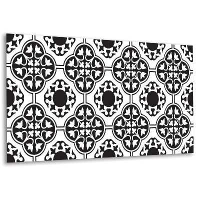Revestimento de parede ornamento floral