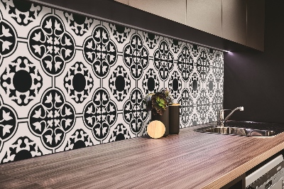 Revestimento de parede ornamento floral