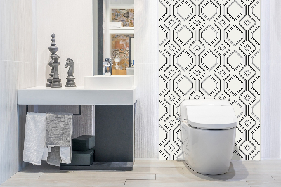 Revestimento de parede em pvc Linhas geométricas