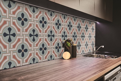 Revestimento de parede em pvc Padrão floral