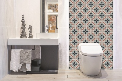 Revestimento de parede em pvc Padrão floral