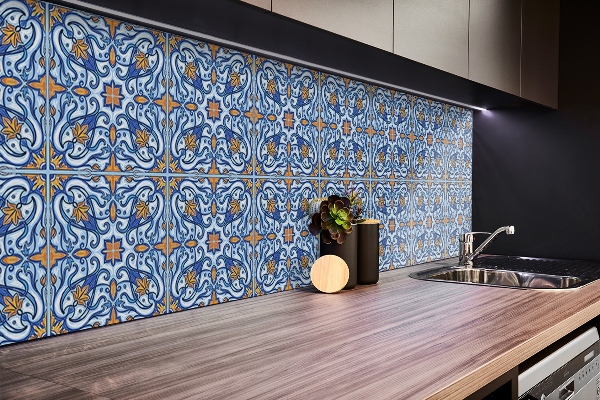 Revestimento de parede ornamento tradicional