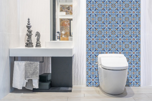 Revestimento de parede ornamento tradicional