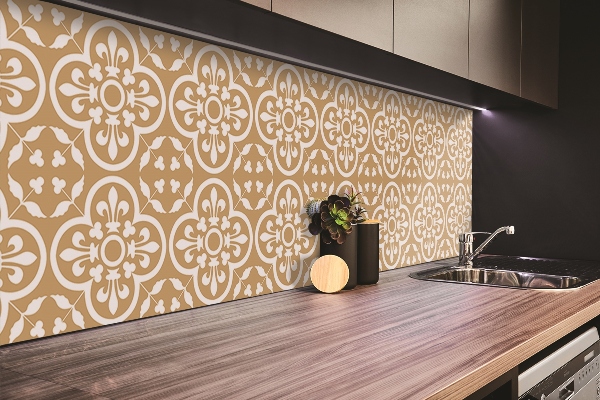 Revestimento de parede em pvc ornamento real
