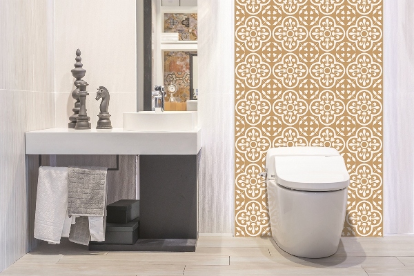 Revestimento de parede em pvc ornamento real