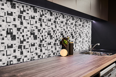 Revestimento de parede em pvc Mosaico sobre mármore