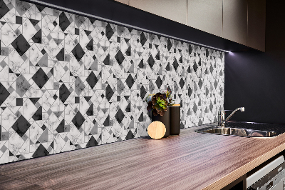 Revestimento parede cozinha moderna Padrões geométricos