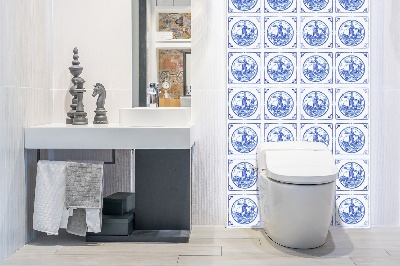 Revestimento de parede Moinho de vento estilo azulejos