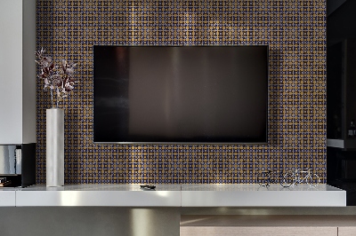 Revestimento de parede em pvc padrão floral decorativo