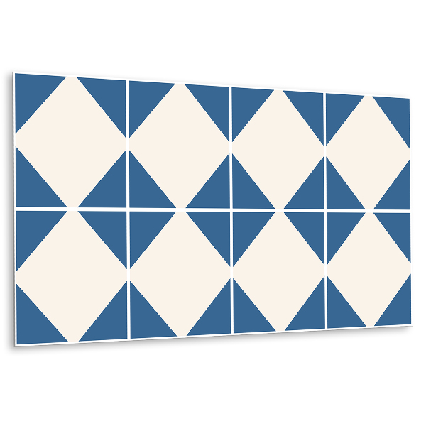 Revestimento de parede Suporte decorativo para TV Losango