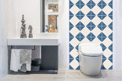 Revestimento de parede Suporte decorativo para TV Losango