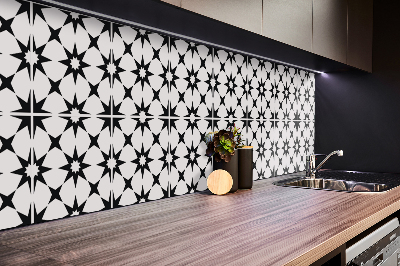 Revestimento parede cozinha moderna Geometria estelar