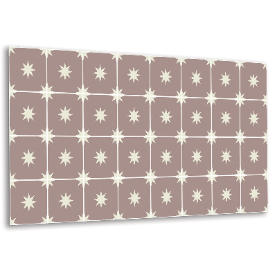Revestimento de parede em pvc Quadrados e estrelas