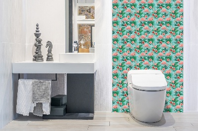 Revestimento de parede em pvc Flamingos