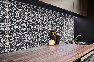 Revestimento parede cozinha moderna Padrão oriental