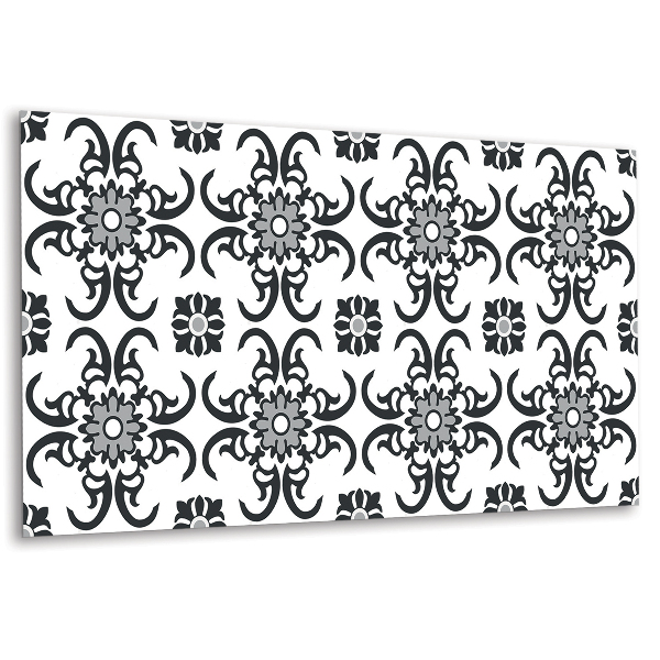 Revestimento parede cozinha moderna ornamento árabe
