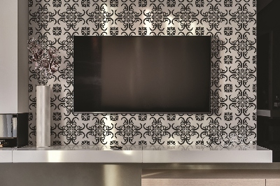 Revestimento parede cozinha moderna ornamento árabe