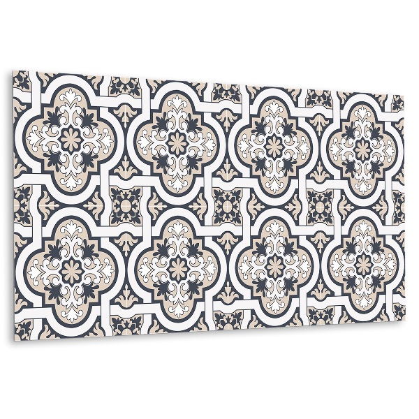 Revestimento de parede em pvc ornamento frondoso