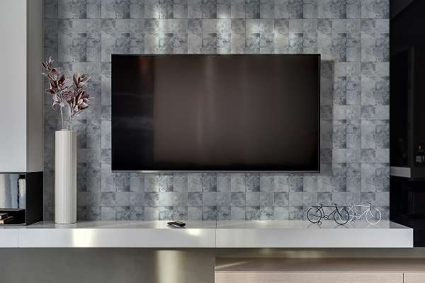 Revestimento de parede em pvc Patchwork de pedra