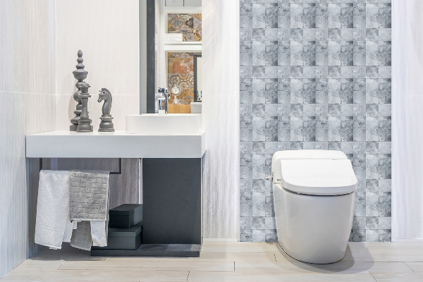 Revestimento de parede em pvc Patchwork de pedra