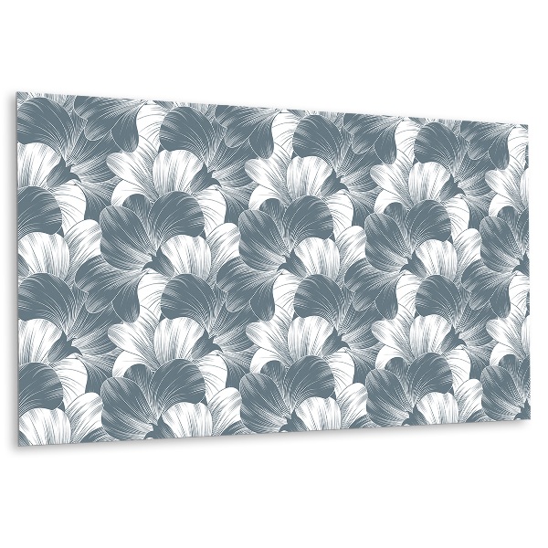 Revestimento de parede em pvc para as flores da TV
