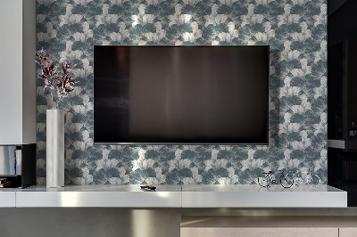 Revestimento de parede em pvc para as flores da TV