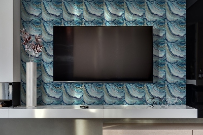 Revestimento de parede Seção transversal de ágata decorativa