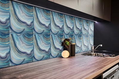 Revestimento de parede Seção transversal de ágata decorativa