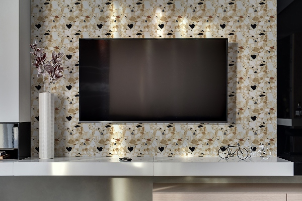Revestimento de parede Padrão terrazzo