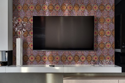 Revestimento de parede em pvc Mandala Decorativa Linda