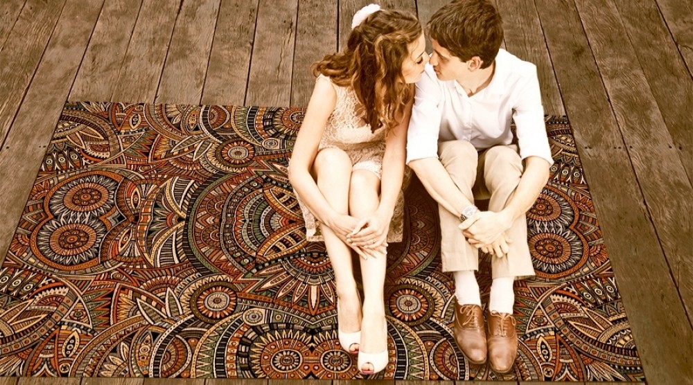 Tapetes de vinil para terraço - o que estará na moda nesta temporada?