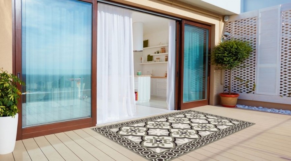 Tapete de terraço marroquino