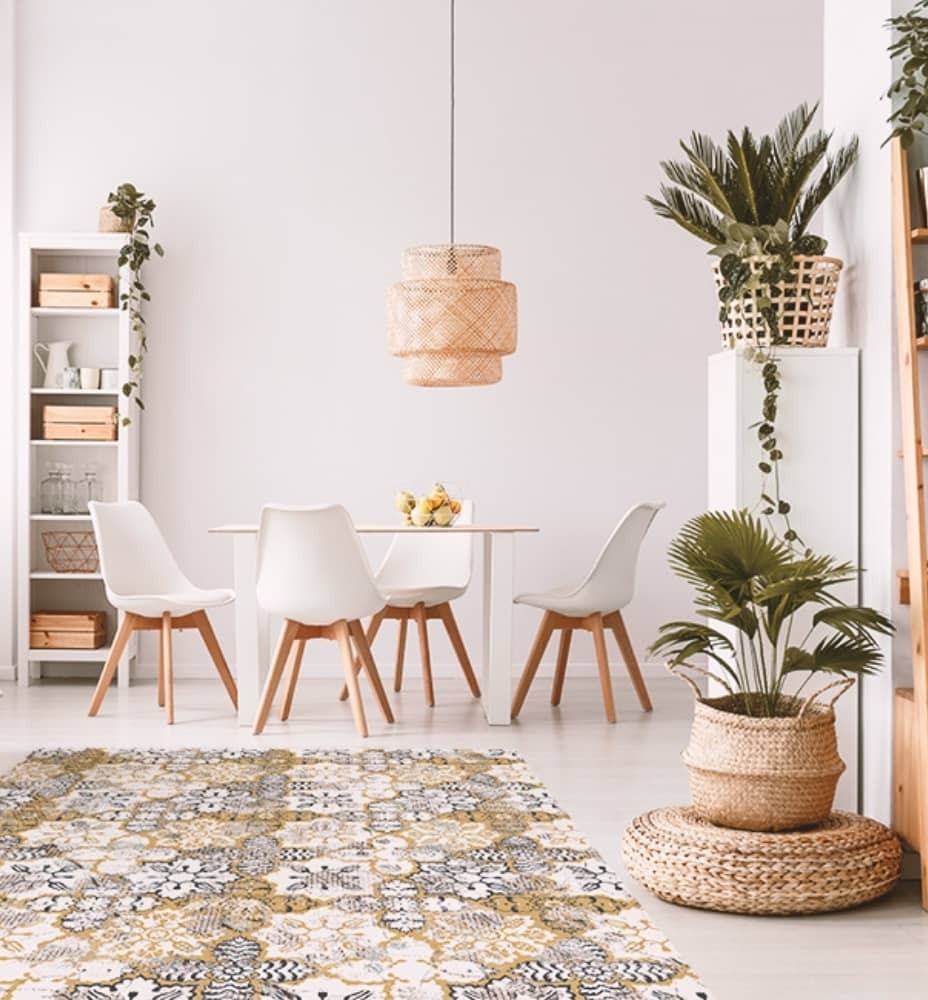 Tapete de trevo marroquino