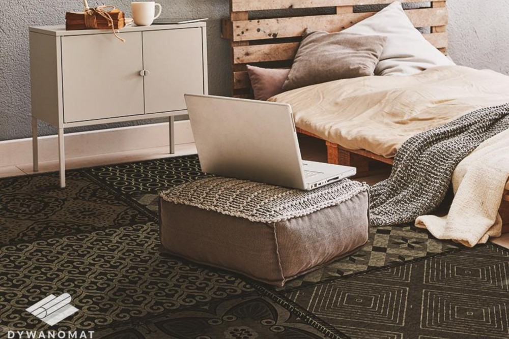 Padrões e formas interessantes de tapetes