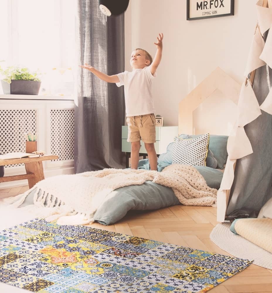 tapetes vintage da moda