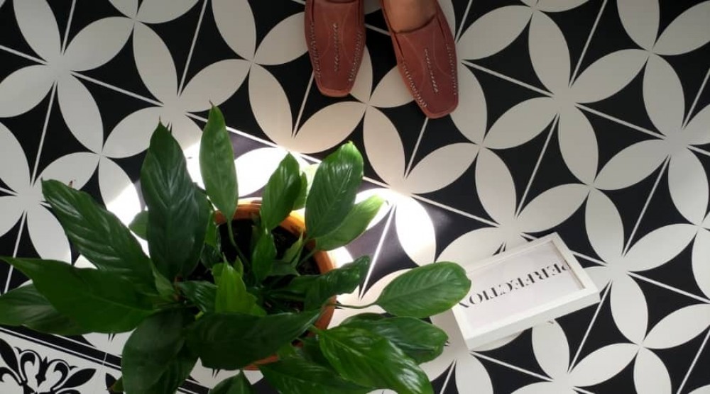 Tapete de trevo marroquino