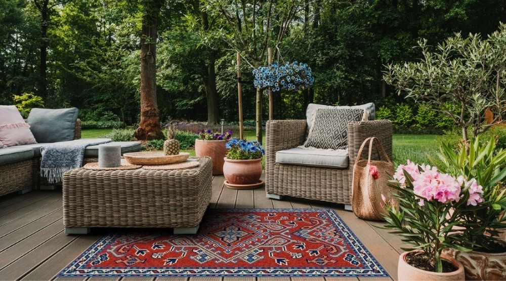 Como organizar um terraço na frente da casa?