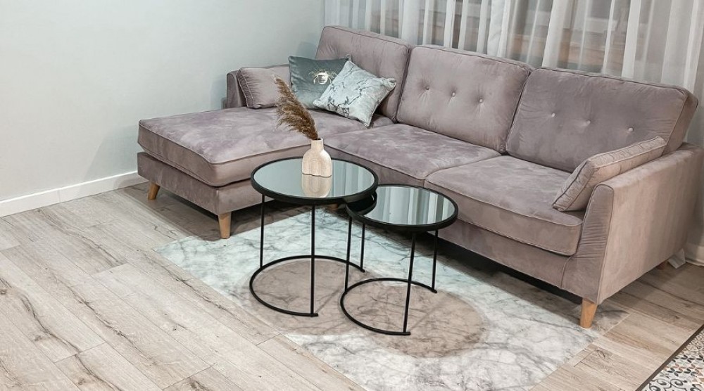 Tapete redondo ou retangular?