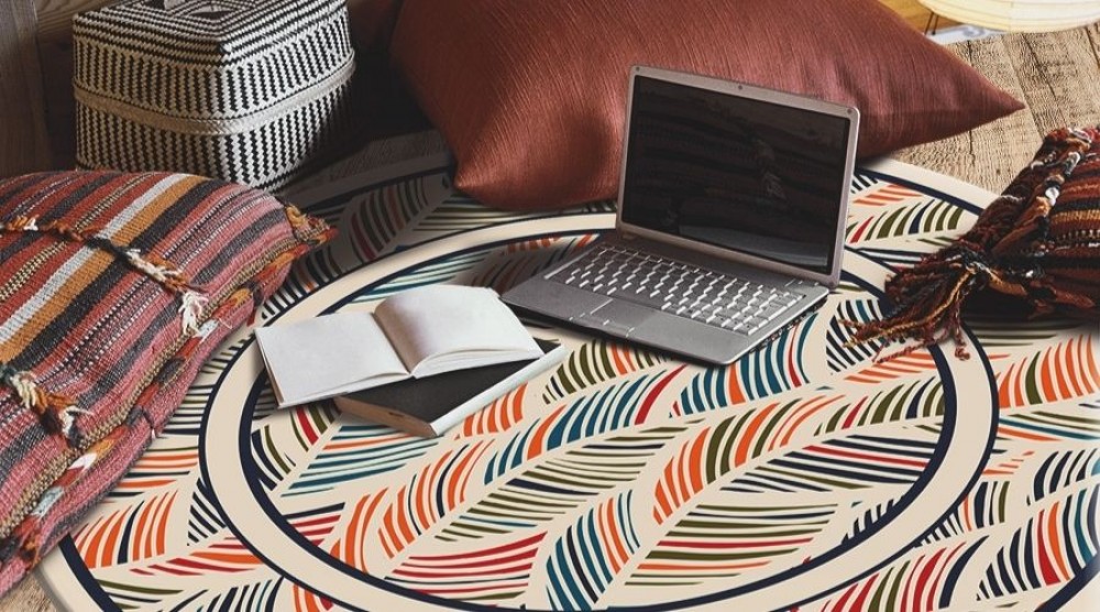 tapetes redondos e ovais